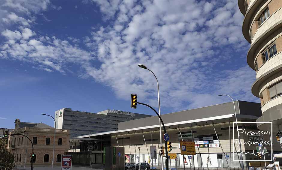 Hotel Barceló Málaga, Estación de trenes AVE